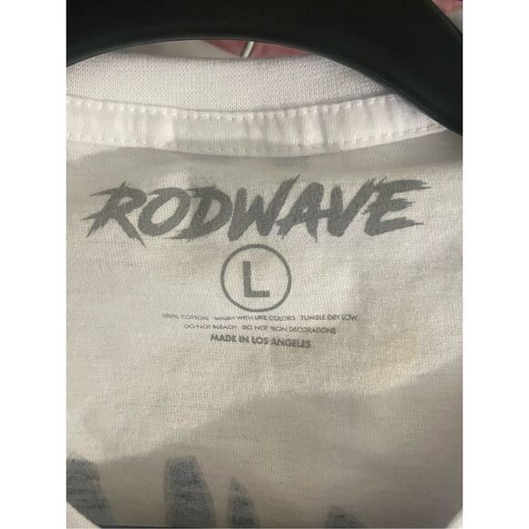 Rod Wave Soul Fly For The Fans White T Shirt NWOT Sz L - Picture 5 of 5